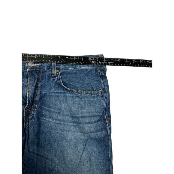 True Religion Men's Bootcut Jeans Tag Sz 36 Measuring 38x32 Blue Bootcut USA - Picture 12 of 14
